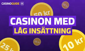 Casino Låg Insättning - Spela Smart och Säkert